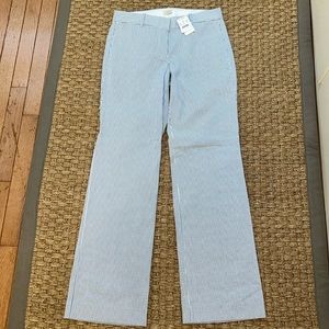NWT J. Crew Seer Sucker Pants